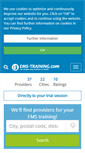 Mobile Screenshot of ems-training.com